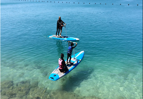 キラキラ光る海の公園「シーパーク北谷」