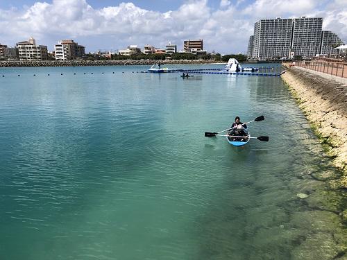 夏の沖縄！シーパーク北谷で海あそび