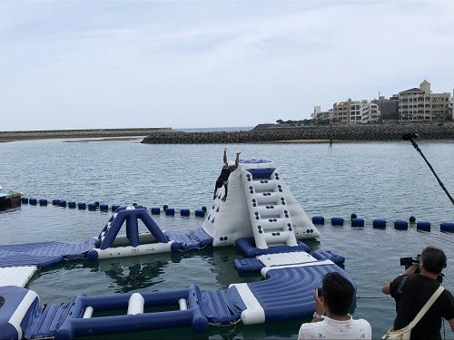 ガナシーがやってきた！海DO宝撮影しました