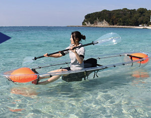 Clear Kayak