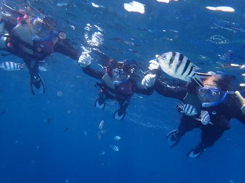 沖縄のマリンスポーツで人気のシュノーケルは北谷がおすすめ！ 