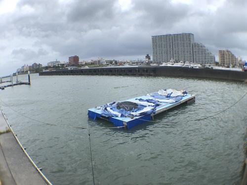 台風８号発生