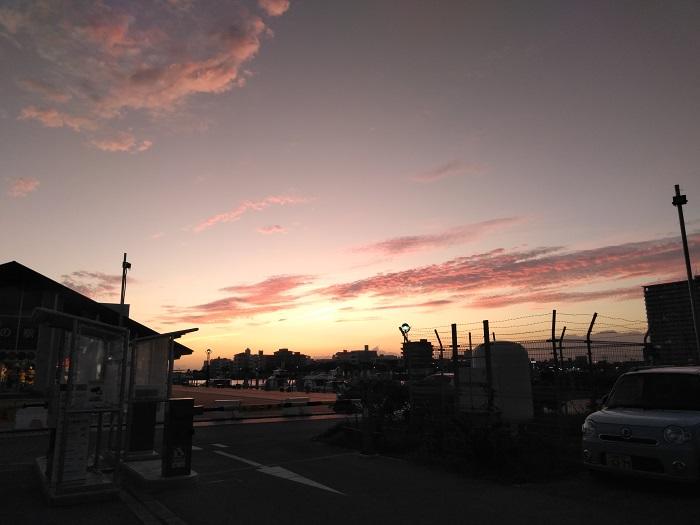 沖縄 夕日 サンセット 北谷