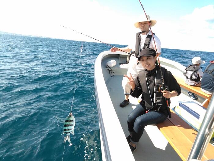 沖縄 船釣り 北谷