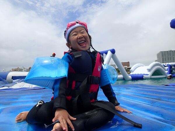 0歳の子供から参加できる！沖縄マリンスポーツ＠シーパーク北谷