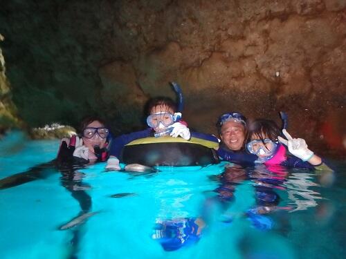 沖縄 青の洞窟 シュノーケル