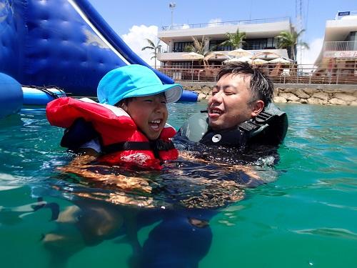 海上アスレチック