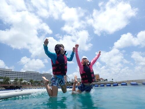 沖縄 海上アスレチック できるところ