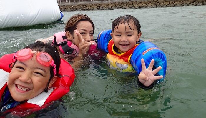 沖縄マリンスポーツ 北谷 子供と