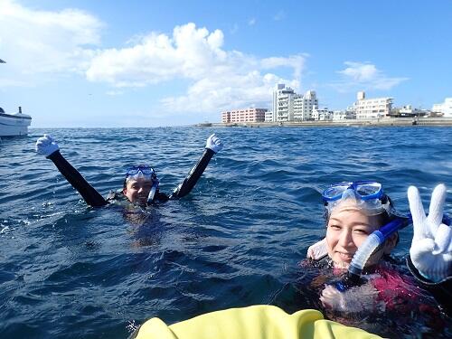 沖縄で釣り・シュノーケル体験！子連れの方にもおすすめ！割引キャンペーン中！＠シーパーク北谷